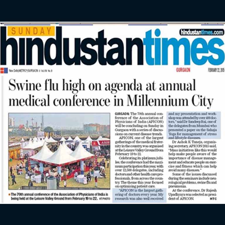 Dr sandeep rai diabetologist's article in newspaper