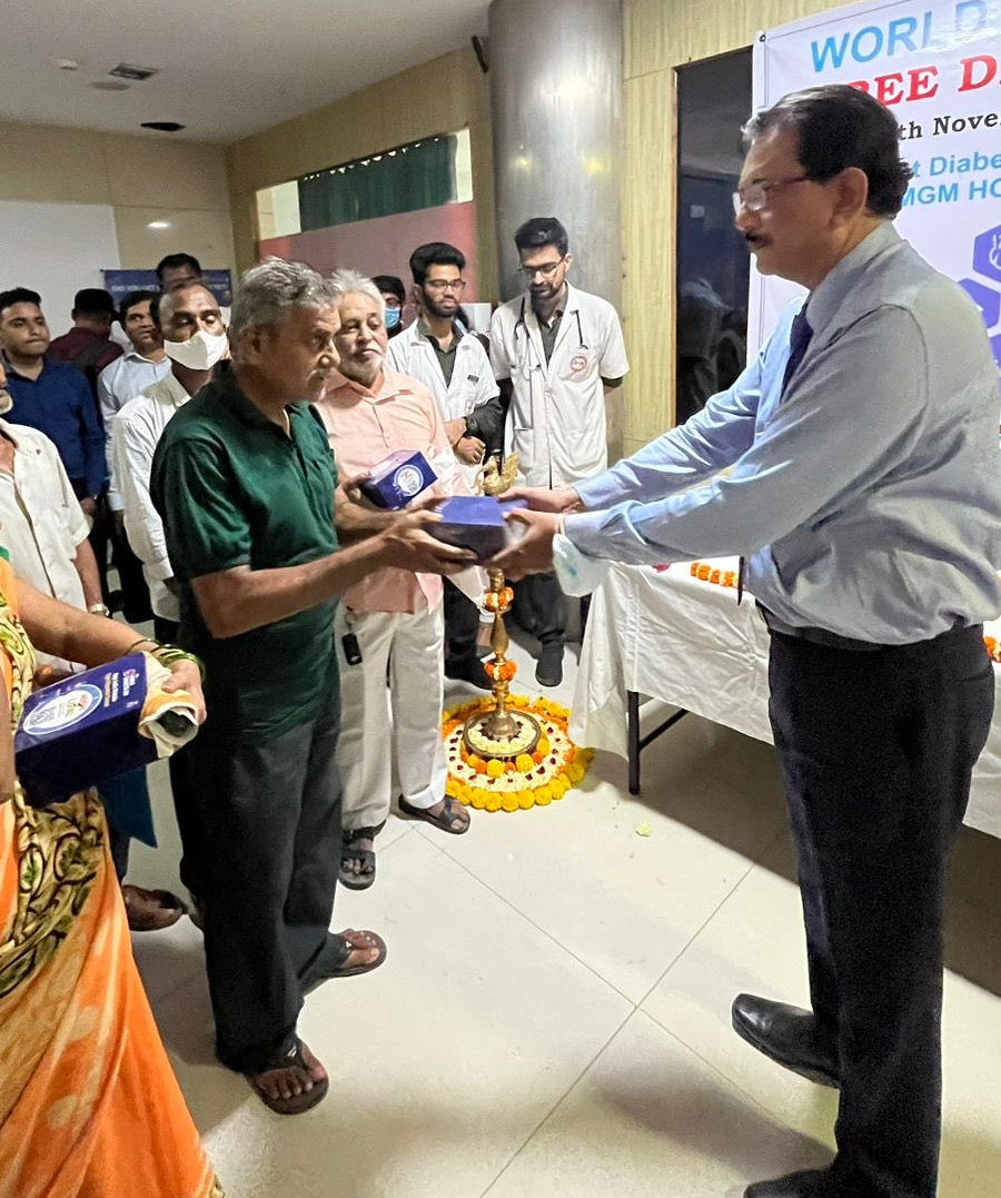 dr sandeep rai - diabetologist in kharghar & vashi, navi mumbai at event