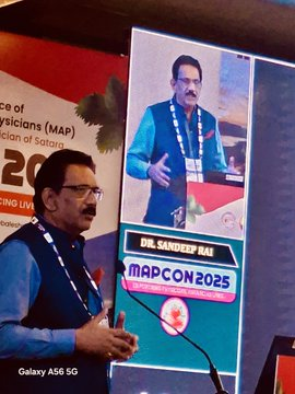 dr sandeep rai - diabetologist in kharghar & vashi, navi mumbai at event