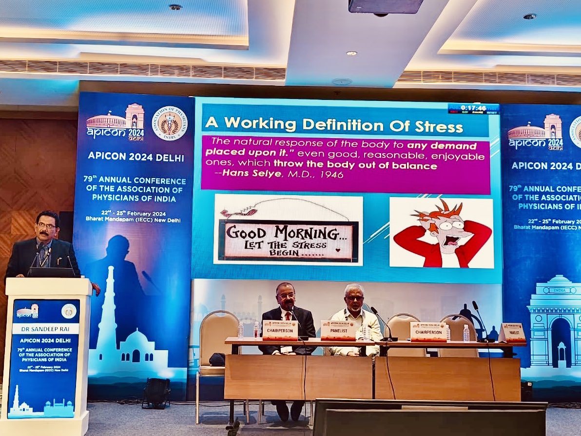 dr sandeep rai - diabetologist in kharghar & vashi, navi mumbai at event