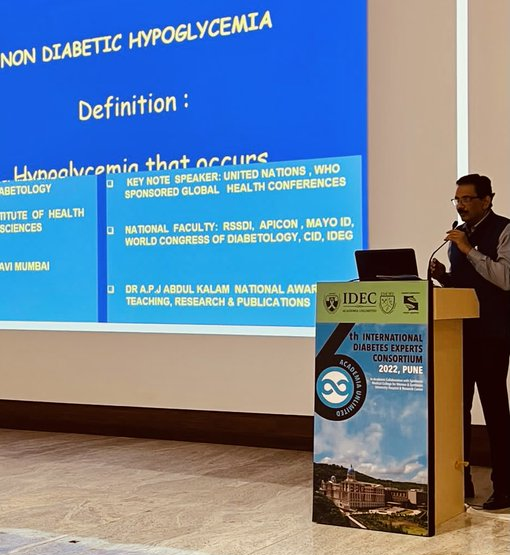 dr sandeep rai - diabetologist in kharghar & vashi, navi mumbai at event