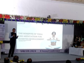 dr sandeep rai - diabetologist in kharghar & vashi, navi mumbai at event