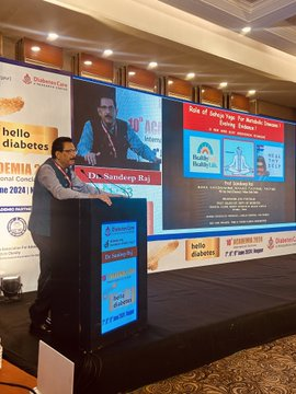 dr sandeep rai - diabetologist in kharghar & vashi, navi mumbai at event